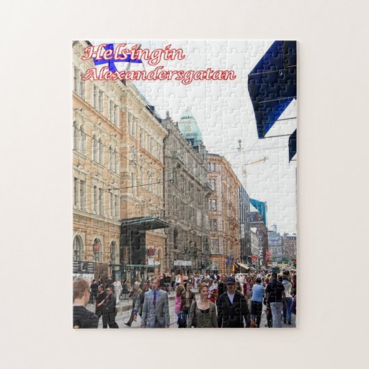 Finland - Alexandersgatan - Legpuzzel (Verticaal)
