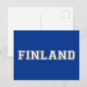 Finland Briefkaart (Voorkant / Achterkant)