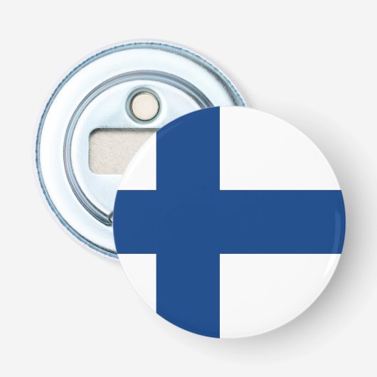 Finland Button Flesopener (Voorkant)