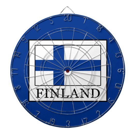 Finland Dartbord (Voorkant)