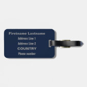 FINLAND douane-bagagelabel Bagagelabel (Achterkant horizontaal)