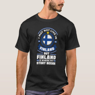 Finland Finland Flag Quote T-shirt