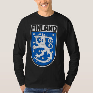 Finland Finse vlag Finn Suomi Sisu Souvenir Vint T-shirt