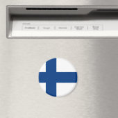 Finland | Finse vlag op magneet (Insitu (Vaatwasser))
