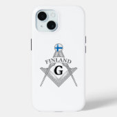 Finland freemasonry sign Case-Mate iPhone case (Achterkant)