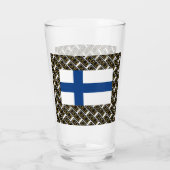 FINLAND GOLD GLAS (Achterkant)