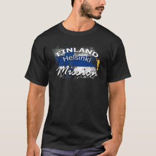 Finland Helsinki Mormon LDS Missionary GIF T-shirt