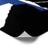 Finland Ice Hockey Fin Player Fins team Poster (Hoek)