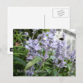 Finland in Flowers, 6e in een serie Briefkaart (Voorkant / Achterkant)