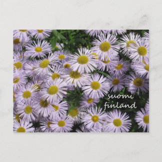 Finland in Flowers, tweede in een serie Briefkaart