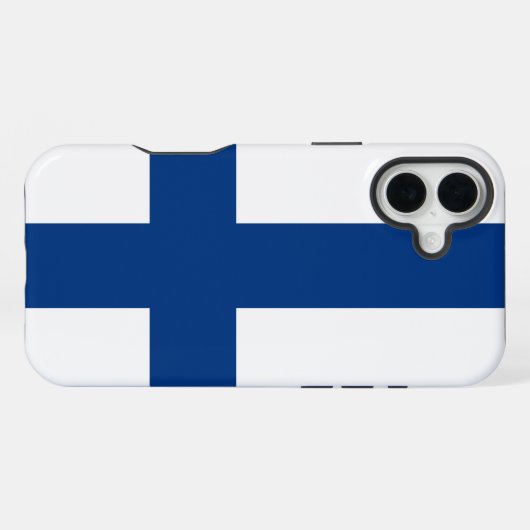 Finland iPhone Hoesje (Achterkant horizontaal)