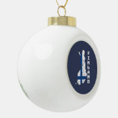 Finland Keramische Bal Ornament (Links)
