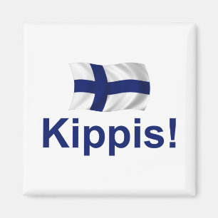 Finland Kippis! (Cheers!) Magneet