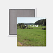 Finland Landschap Magneet (Voorkant / Achterkant)