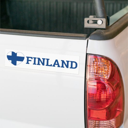 Finland Love Bumpersticker (Op Truck)