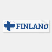 Finland Love Bumpersticker (Voorkant)