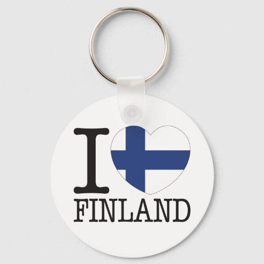 Finland Love v2 Sleutelhanger (Voorkant)