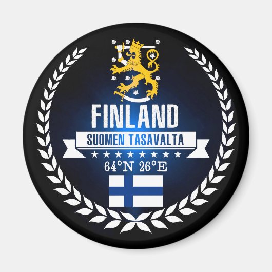 Finland Magneet (Voorkant)