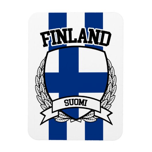 Finland Magneet (Verticaal)