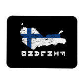 Finland Magneet (Horizontaal)