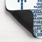 FINLAND MAP mousepad Muismat (Hoek)