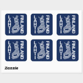 FINLAND MAP stickers - Lahti (Vel)