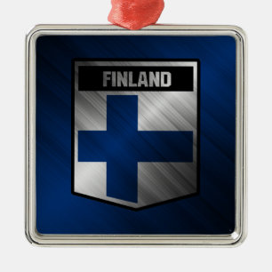 Finland Metalen Ornament