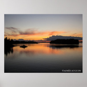 Finland Midnight Sun Poster