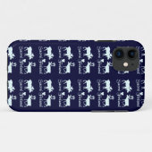 Finland Moose & Reindeer iPhone case mate (Achterkant (horizontaal))