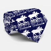 Finland Moose stropdas (Opgerold)