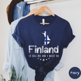 Finland roept op en ik moet naar T-shirt gaan