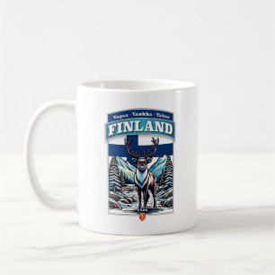 Finland Scandinavië Rendieren Europa Koffiemok