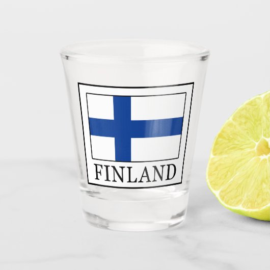 Finland Shot Glas (Voorkant)