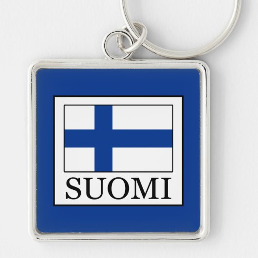 Finland Sleutelhanger (Voorkant)