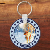 Finland Sleutelhanger (Achterkant)
