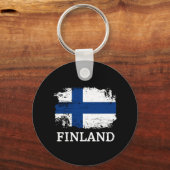 Finland Sleutelhanger (Voorkant)