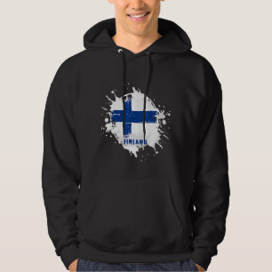 Finland Splash Hoodie