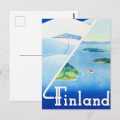 Finland, Summer and Winter, Briefkaart (Voorkant / Achterkant)
