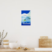Finland, Summer and Winter, Poster (Keuken)