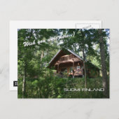 Finland Summer Cottage Briefkaart (Voorkant / Achterkant)