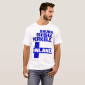 Finland T-shirt (Voorkant volledig)