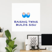 Finland Twins Poster (Thuiskantoor)