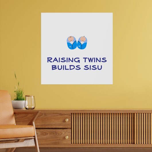 Finland Twins Poster (Woonkamer 2)
