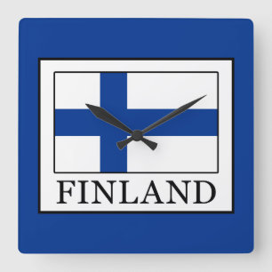 Finland Vierkante Klok