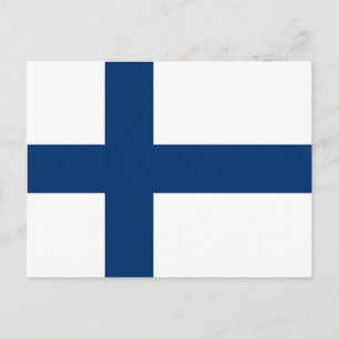 Finland Vlag Briefkaart