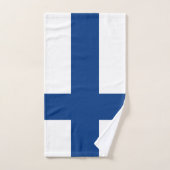 Finland vlag Handdoek (Handdoek)