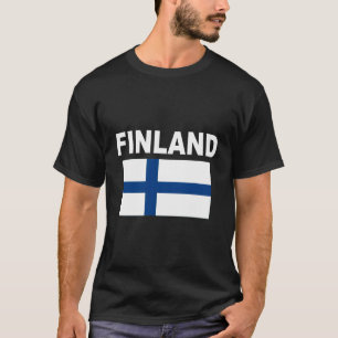 Finland Vlag Koel Fins Suomi Vlaggen Gift T-shirt