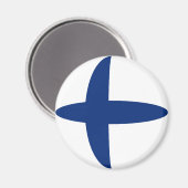 Finland Vlag magneet (Voorkant / Achterkant)