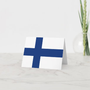 Finland-vlag Notecard Kaart