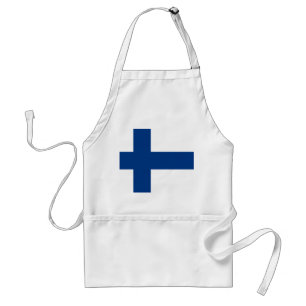 Finland Vlag Standaard Schort